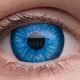 Kuroko – hand-painted custom contact lens | Samhain Contact Lenses