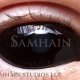 Black Sclera – hand-painted custom contact lens | Samhain Contact Lenses