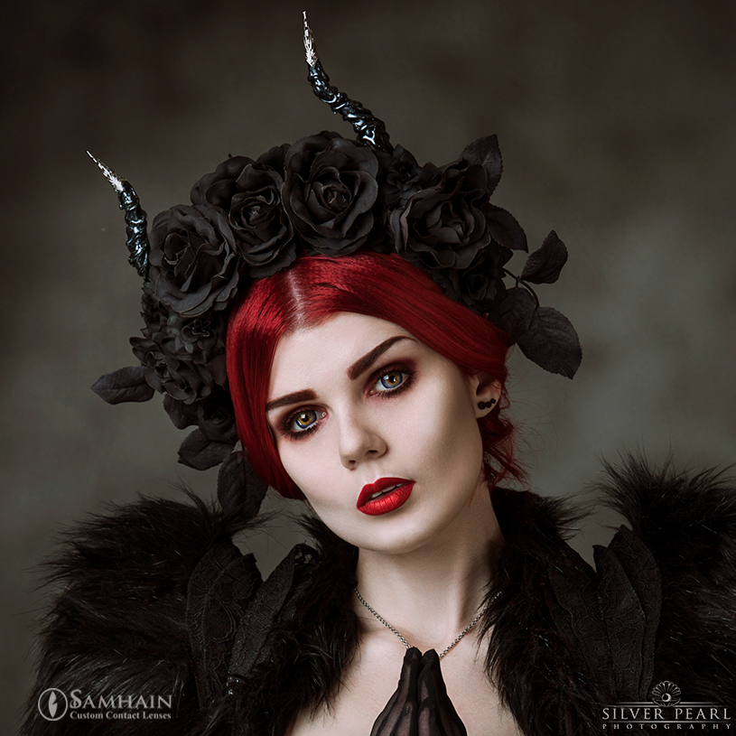 Cosmetic Stamped Lenses - Samhain Contact Lenses