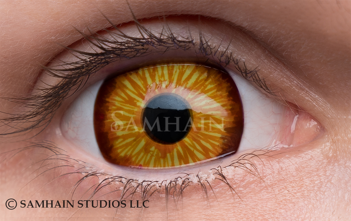 Witcher [Single Lens] Samhain Contact Lenses